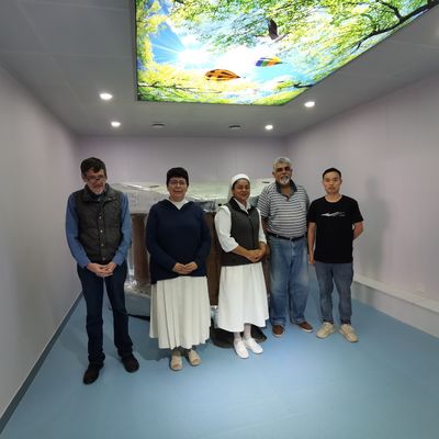 Хорошая цена. 2 мм 99,9% Охраняющая RF Охраняющая комната Электромагнитная Охраняющая комната Для телекоммуникационной испытательной лаборатории онлайн