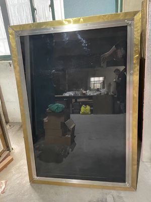 Хорошая цена. Стенные экранированные окна серебряные алюминиевые 40 дБ экранированные окна онлайн