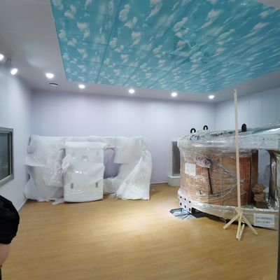 Хорошая цена. Светодиодное освещение Металлическая RF защищенная комната 100 дБ Фардейские чехлы онлайн