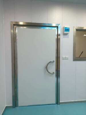 Хорошая цена. 1.5 Tesla MRI Shielding Door с безбарьерным дизайном экрана и электрическим управлением для комнат МРТ онлайн